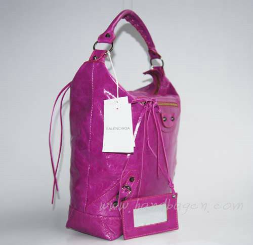 Balenciaga 177285 Light Purple Arena Classic Day Leather Handbag - Click Image to Close