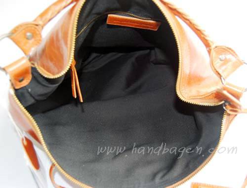Balenciaga 177285 Tan Arena Classic Day Leather Handbag