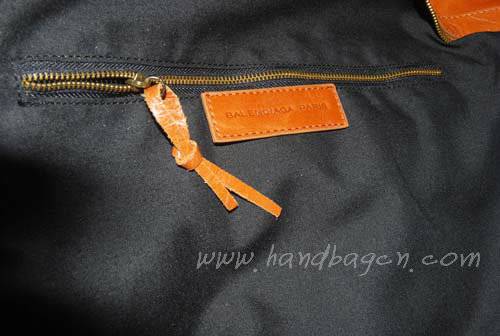 Balenciaga 177285 Tan Arena Classic Day Leather Handbag