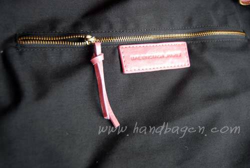 Balenciaga 177285 Pink Arena Classic Day Hobo Leather Handbag - Click Image to Close