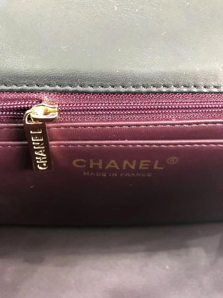 Chanel 1116 Mini Rectangular Calfskin Classic Flap Bag
