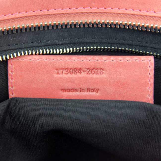 Balenciaga 085332A Gaint Sliver City Handbags-Watermelon Red - Click Image to Close