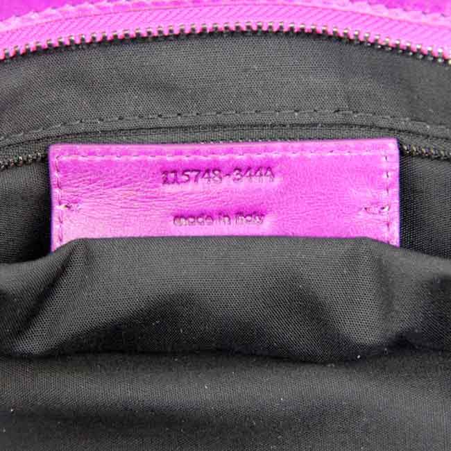 Balenciaga 085332 Imported Leather City Handbag-Medium Purple - Click Image to Close