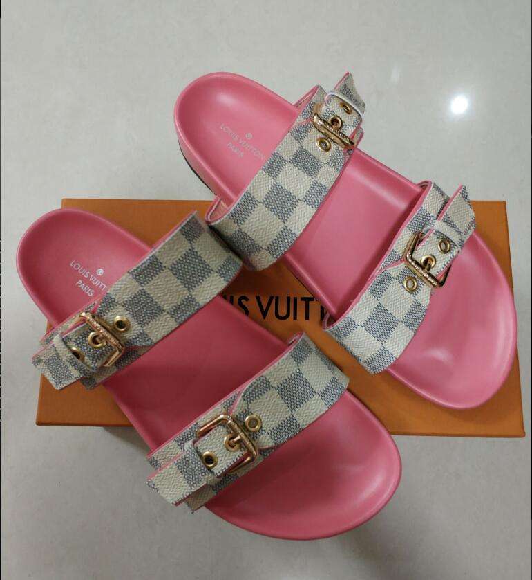 2019 NEW Louis Vuitton shoes Pink 0517