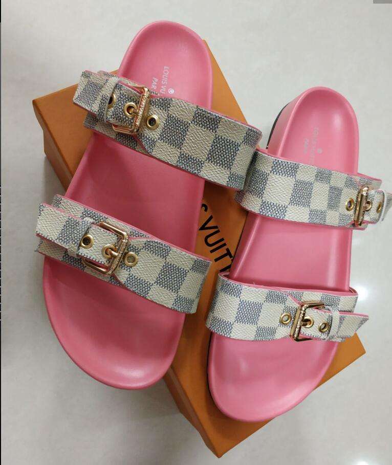 2019 NEW Louis Vuitton shoes Pink 0517