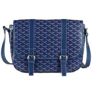 Goyard Flap Large Shouler Messager Bag 8956 blue - Click Image to Close