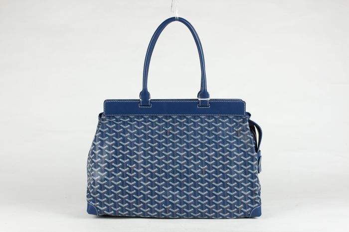 Replica Goyard Zippered Tote Bag 8959 blue - Click Image to Close