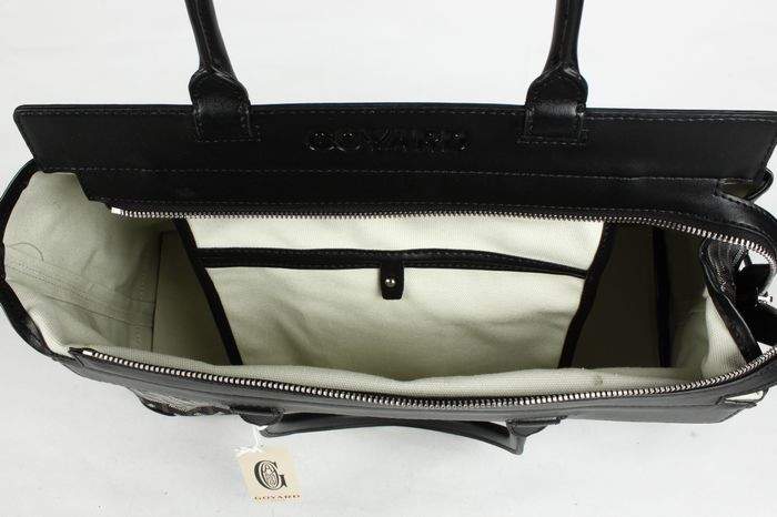Replica Goyard  Zippered Tote Bag 8959 black