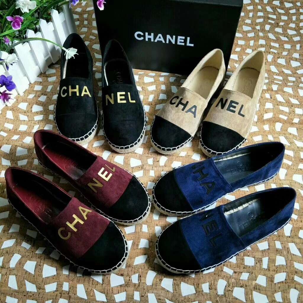 2019 NEW Chanel Real leather shoes CHANEL 101205 BLUE - Click Image to Close