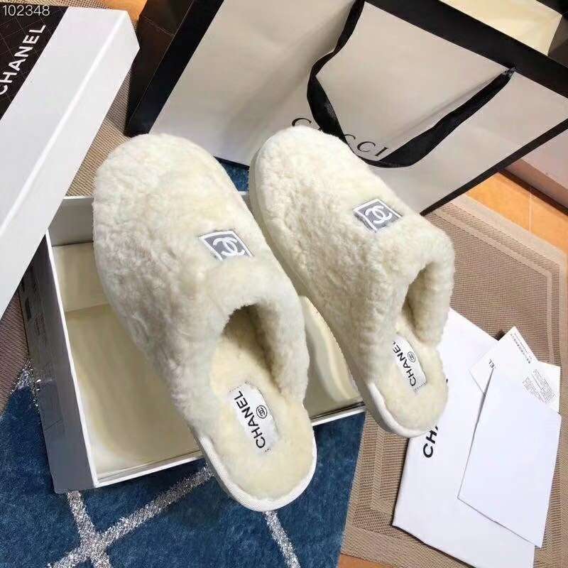 2019 NEW Chanel Real leather shoes Chanel 102348 White