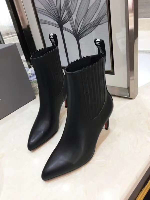 2019 NEW Christian Dior Real leather shoes Dior102601black - Click Image to Close