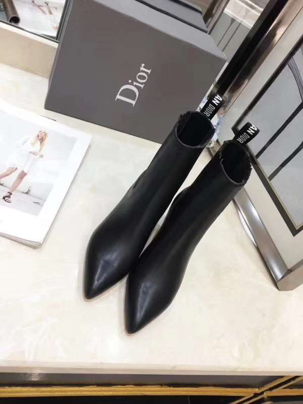 2019 NEW Christian Dior Real leather shoes Dior102601black - Click Image to Close