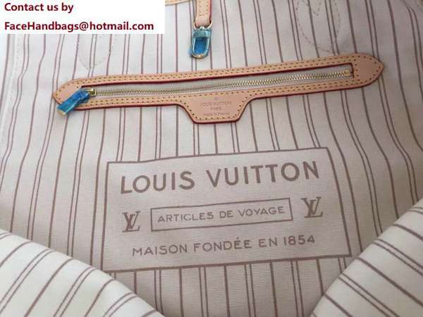 Louis Vuitton Damier Azur Canvas NEVERFULL GM N41360 - Click Image to Close