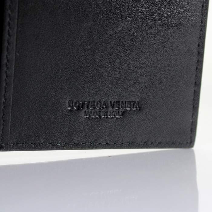 2013 Bottega Veneta Wallet 313 Black - Click Image to Close