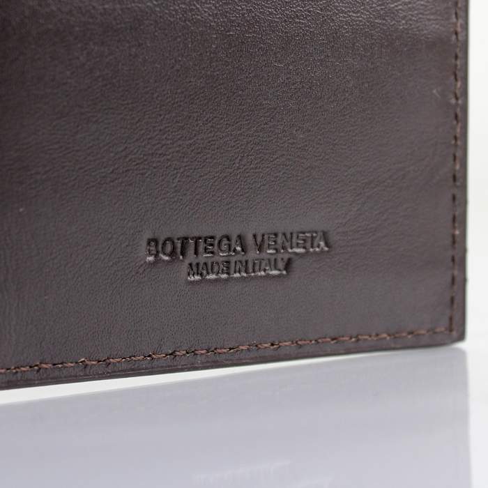 2013 Bottega Veneta Wallet 313 Coffee