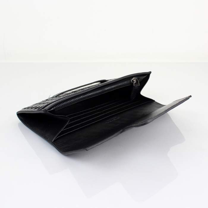 2013 Bottega Veneta Wallet 5016 Black - Click Image to Close