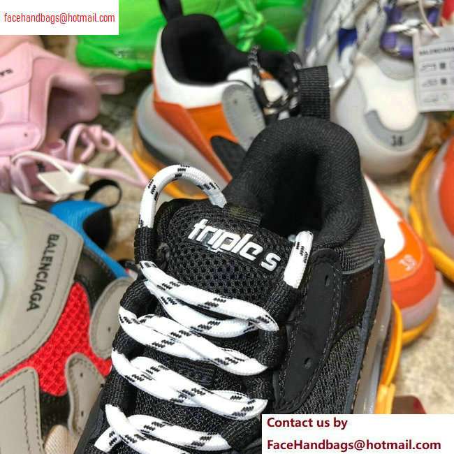 Balenciaga Triple S Clear Sole Trainers Multimaterial Sneakers 01 2020 - Click Image to Close