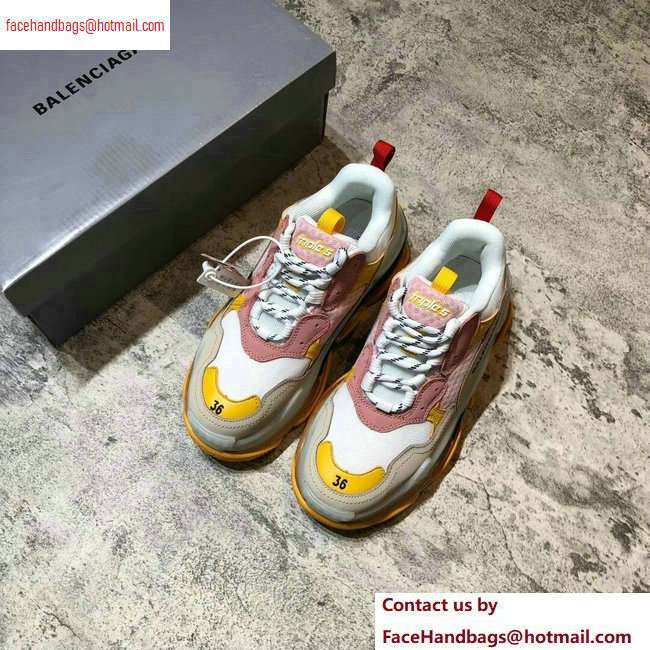 Balenciaga Triple S Clear Sole Trainers Multimaterial Sneakers 02 2020 - Click Image to Close