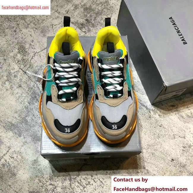 Balenciaga Triple S Clear Sole Trainers Multimaterial Sneakers 04 2020