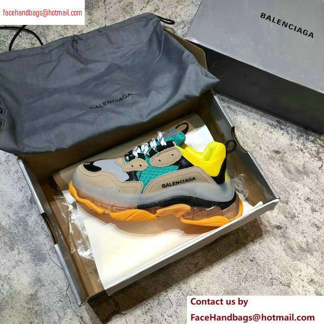 Balenciaga Triple S Clear Sole Trainers Multimaterial Sneakers 04 2020 - Click Image to Close