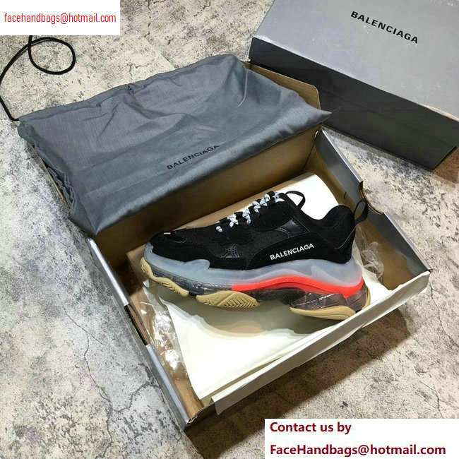 Balenciaga Triple S Clear Sole Trainers Multimaterial Sneakers 07 2020