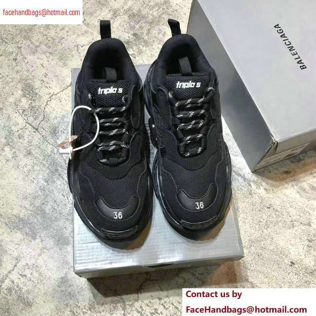 Balenciaga Triple S Clear Sole Trainers Multimaterial Sneakers 10 2020 - Click Image to Close