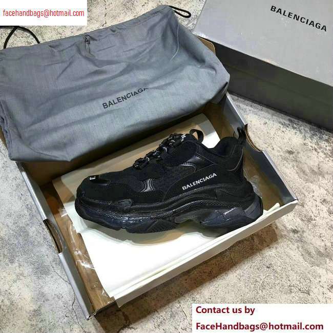 Balenciaga Triple S Clear Sole Trainers Multimaterial Sneakers 10 2020 - Click Image to Close