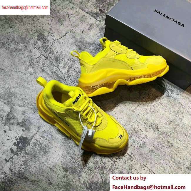 Balenciaga Triple S Clear Sole Trainers Multimaterial Sneakers 13 2020 - Click Image to Close