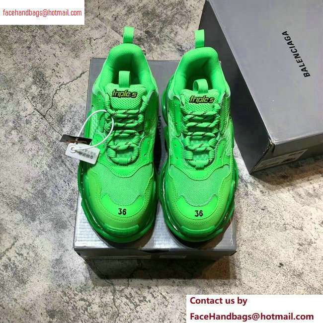 Balenciaga Triple S Clear Sole Trainers Multimaterial Sneakers 14 2020