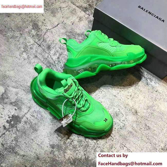 Balenciaga Triple S Clear Sole Trainers Multimaterial Sneakers 14 2020