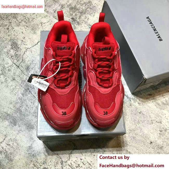 Balenciaga Triple S Clear Sole Trainers Multimaterial Sneakers 15 2020