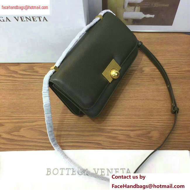Bottega Veneta BV Classic Shoulder Bag Dark Green 2020
