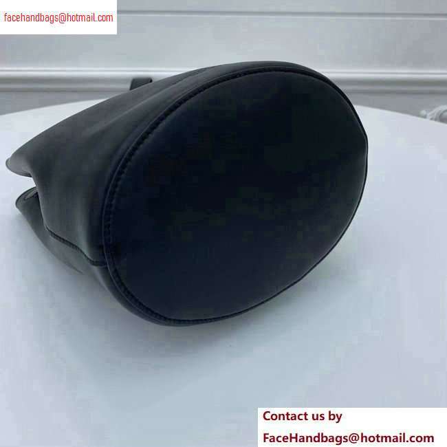 Bottega Veneta Drop Petite Bucket Bag Black 2020 - Click Image to Close