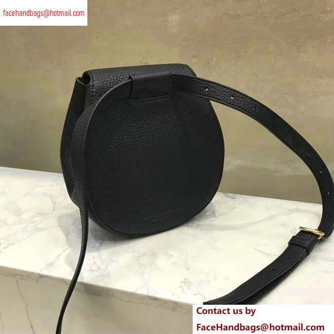 Bottega Veneta Rounded Belt Bag 576643 Black 2020