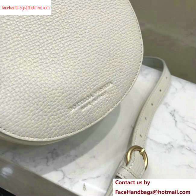 Bottega Veneta Rounded Belt Bag 576643 White 2020