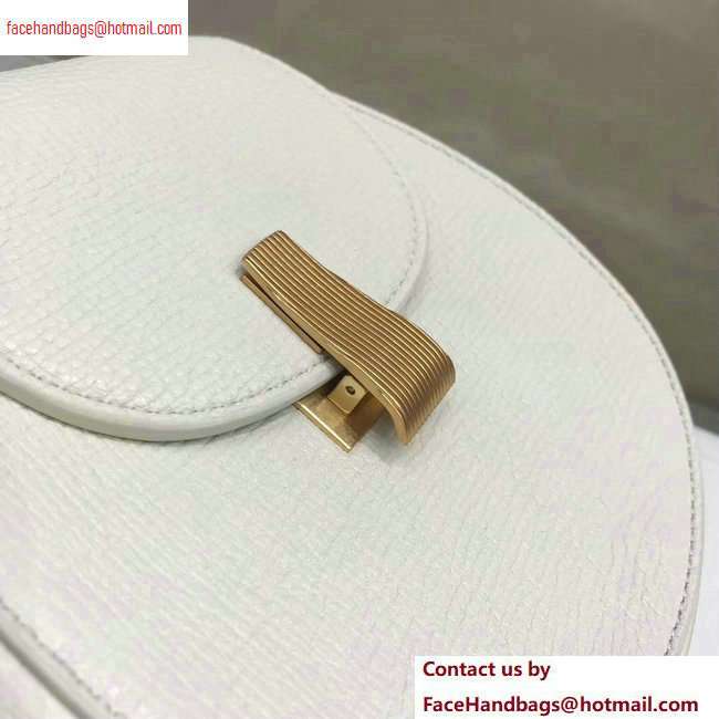 Bottega Veneta Rounded Belt Bag 576643 White 2020