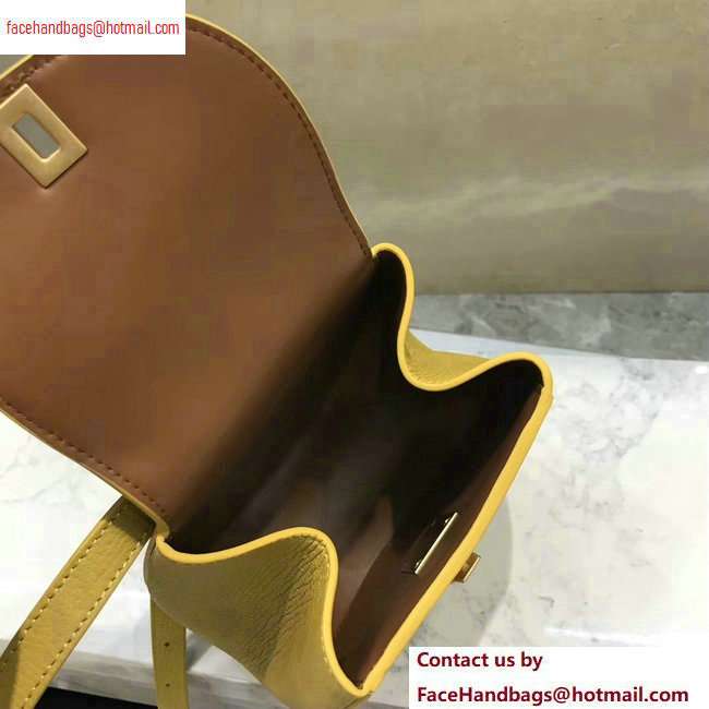 Bottega Veneta Rounded Belt Bag 576643 Yellow 2020