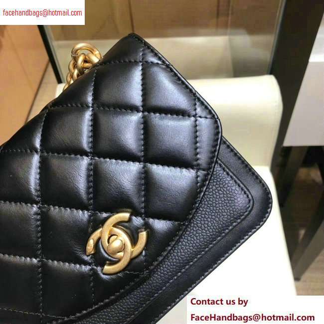 Chanel Chain Handle Mini Flap Bag AS0784 Black 2020