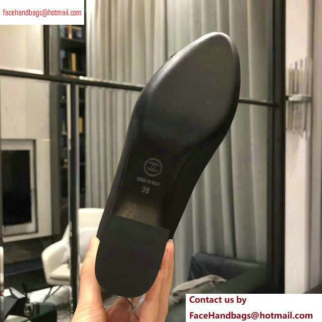 Chanel Heel 4cm Lambskin/Grosgrain Pumps G34906 Black 2020