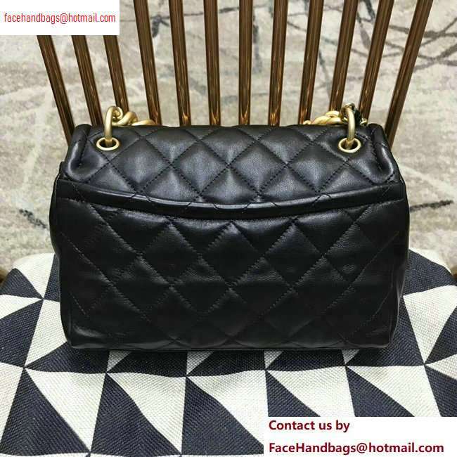 Chanel Lambskin Flap Large Bag AS0936 Black 2020 - Click Image to Close