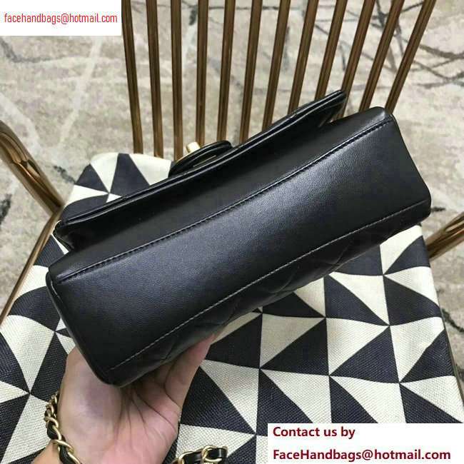 Chanel Lambskin Flap Large Bag AS0936 Black 2020