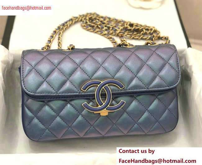 Chanel iridescent CC Chic Small Flap Bag A57275 2020 - Click Image to Close