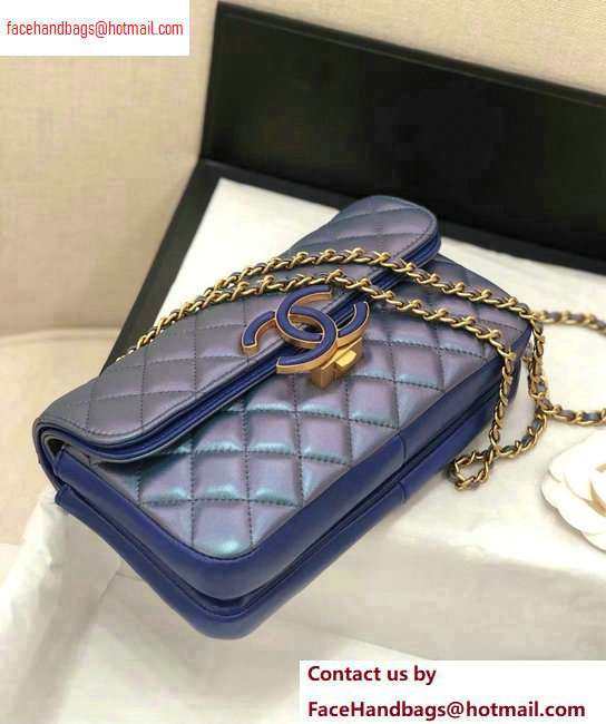Chanel iridescent CC Chic Small Flap Bag A57275 2020