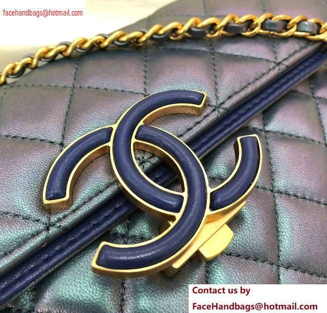 Chanel iridescent CC Chic Small Flap Bag A57275 2020