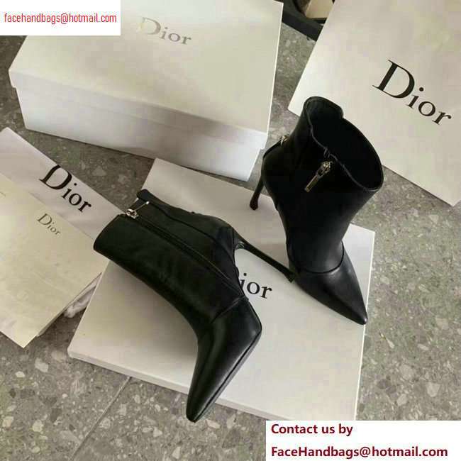 Dior Heel 10cm Star Ankle Boots Black 2020 - Click Image to Close