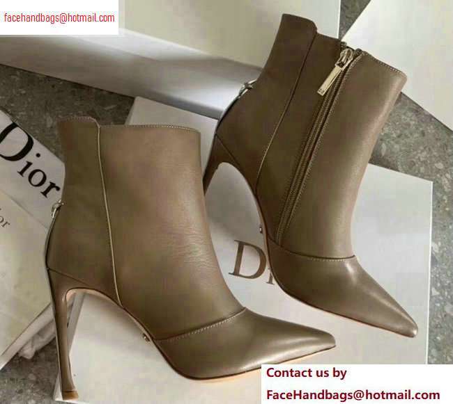 Dior Heel 10cm Star Ankle Boots Camel 2020 - Click Image to Close