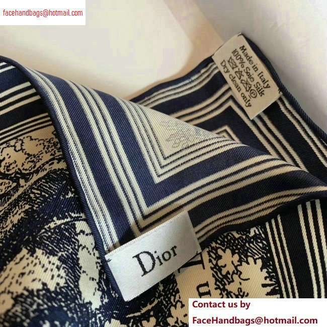 Dior Silk Scarf 90x90cm 02 2020