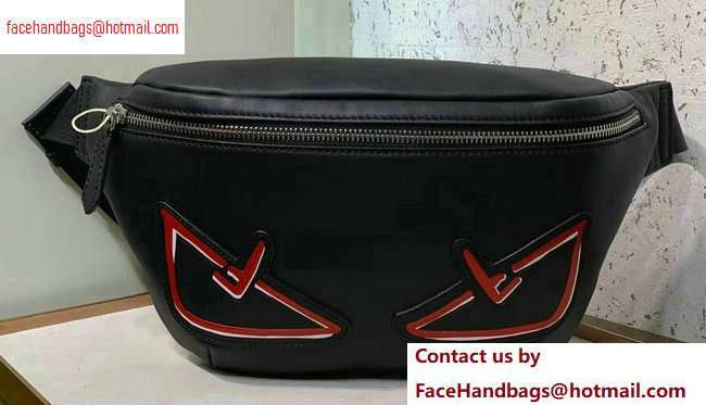 Fendi Bag Bugs Belt Bag Black/Red Diabolic Eyes 2020
