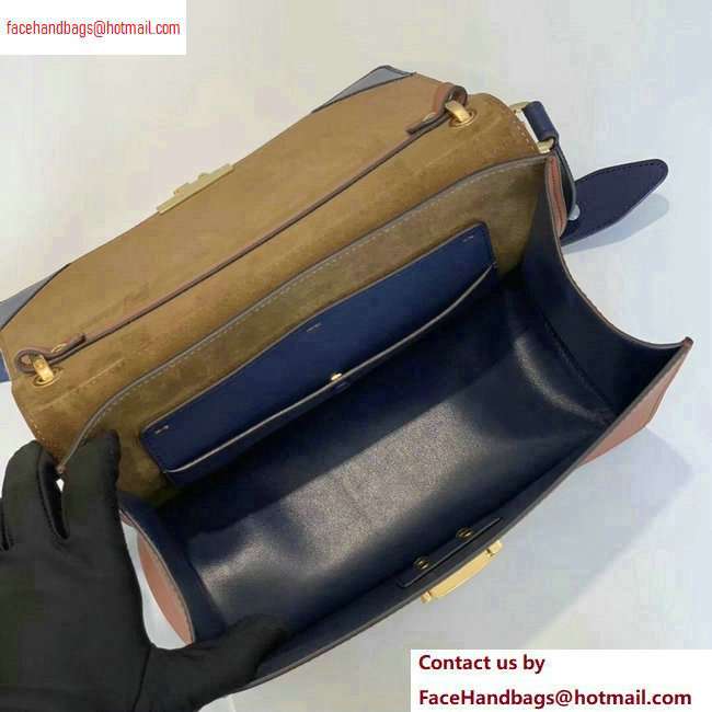 Fendi Leather Kan U Medium Bag Multicolor Canvas 2020