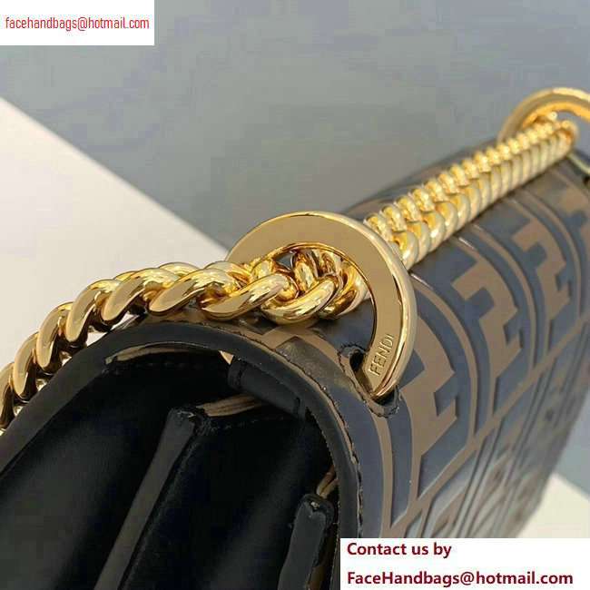 Fendi Leather Kan U Mini Bag Embossed FF Pattern 2020 - Click Image to Close